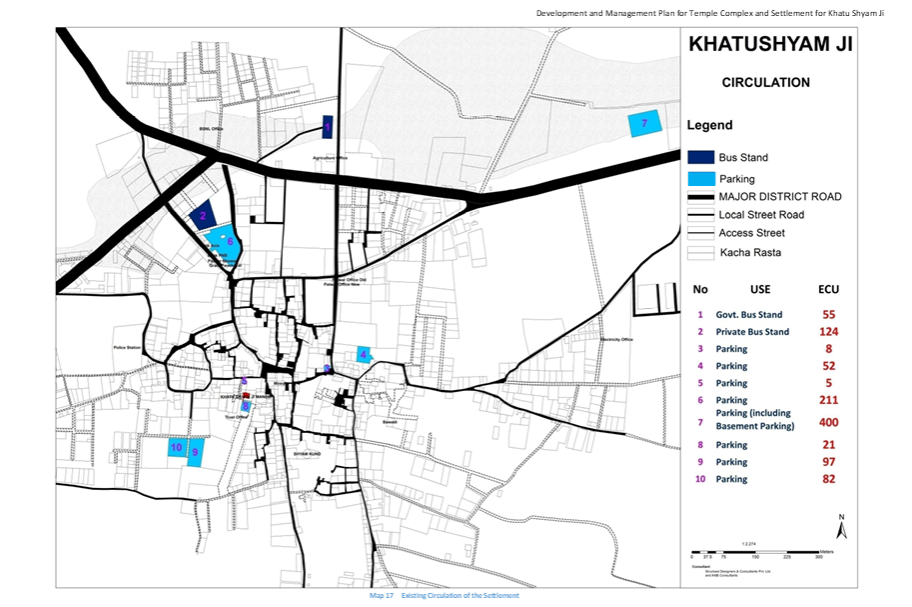 khatu shyam local Area Map